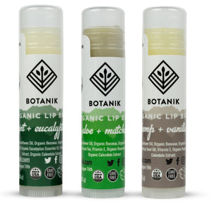 Organic Lip Balm Multi Pack